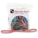 Rubber Band, SuperSize BandsOe, 8 of Each Size, Assorted Colors, 24 per Bag ALL08997