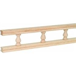 Waddell Mfg Co 5504 OAK Spindle Galley Rail