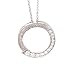 14K .40 CTW Diamond Circle Journey Pendant