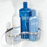 Ginger 505L/SN 9.7in. Splashables Large Corner Basket Bathroom