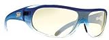 Bolle VideoStar Sunglasses - Crystal Blue Fade - Clear Gradient Gun - 10085