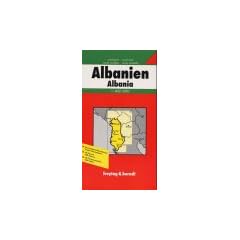 Freytag Berndt Autokarten, Albanien: Road Map (Country Road & Touring)