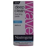 Neutrogena Wave Deep Clean Foaming Pads, Original Refill - 30