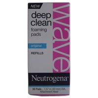 Neutrogena Wave - Deep Clean Power Cleanser with 14 Foaming Pads plus 14 Bonus Refill Foaming Pads - Battery Included