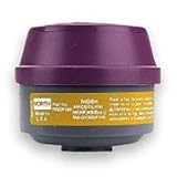 North Safety Defender Multi-purpose cartridge with P100 filter (Pack of 2)