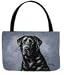 Black Lab Labrador Retriever Dogs Lined Tapestry Tote Bag