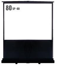 泉 SPシリーズ 80型パンタグラフ式フロアタイプモバイルスクリーン SP-80