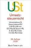 Umsatzsteuerrecht: Umsatzsteuergesetz mit Umsatzsteuer-Durchführungsverordnung, Umsatzsteuer-Richtlinien, EG-MwSt SystemRL, 8.EG-Richtlinie, 13.EG-Richtlinie