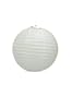 Boule Papier 10cm Blanc