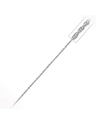 Rope Chain in 14K White Gold - 18 inches