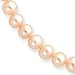 14k 7.5-8mm Pink FW Onion Cultured Pearl Necklace - 20 Inch