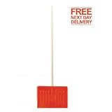 from Snowburner NEW Snowburner Plastic Snow Pusher with wooden pole
