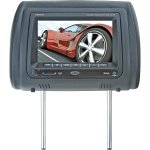 New Good Universal Headrest 7 Inch Widescreen Tft Video Monitor Built-In Dvd Player Wireless Remote