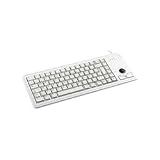 G84 15IN Slim Intl 83 Key Trkball Mech +2 PS/2 Lt Gry