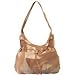 Embassy Italian Stone Design Genuine Suede Leather Jumbo Purse