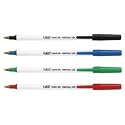 BIC CORPORATION / Round stic ballpoint pen, fine point, 0.8mm, black ink, dozen / BICGSF11BK / Sold as 1 Dozen (12) / Mfr Part # GSF11BK \*/ Round stic ballpoint pen, fine point, 0.8mm, black ink, doz