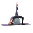 Yoga Balls - Silver 75 cm