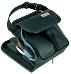 cdProjects EP5802 24 CD Portable Player New Classic Case - Black (Soft Koskin)