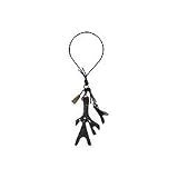 Swarovski CrystallizedTM Charm, Rooted Bag Charm, brown/bronze-plated