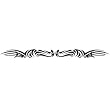TRIBAL DESIGN No. 4 Arm Band Temporary Tattoo 1.5x9