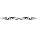 Tribal Design No. 4 Arm Band Temporary Tattoo 1.5x9