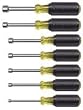 Klein 631 7-Piece Cushion-Grip Nut-Driver Set - 3"-Shanks