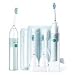 Philips Sonicare Essence E5750 Rechargeable Sonic Toothbrush System with 2 Handles, 4 Brush Heads, 2 Travel Cases ..