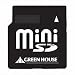 GREEN HOUSE miniSD�J�[�h 128MB GH-SDCM128MC