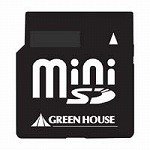 GREEN HOUSE miniSDカード 128MB GH-SDCM128MC