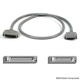 Belkin Pro Series External SCSI III Adapter Cable, Fast and Wide, Micro DB68 Male to Micro DB50 Male 1m
