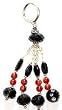 Gemstone Keychains for Teens in Sterling Silver 4.5 inches (krng222)
