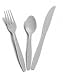 Plastic Cutlery 24 pieces (8 Each: Knives, forks & spoons) Party Supplies- Silver