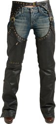 FIELDSHEER CRUISER MARYLYN LEATHER CHAPS LADIES WOMENS