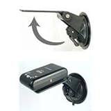 Arkon BT010 Bluetooth GPS Receiver / Radar Detector Windshield Mount - Deluxe Single Suction