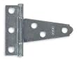 Battalion 1RCR4 T Hinge, Light, Steel, 3 Holes Per Leaf