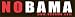 Automotive : Official NoBama Bumper Sticker - Two stickers