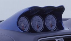Defi (DF03301) Triple Meter Hood Gauge Pods - GD/GC