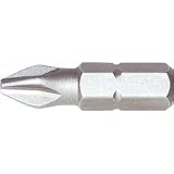 Eigenschaften Wiha Werkzeuge GmbH  / WIHA Standard-Bit, Phillips, Form C 6,3. PH1 x 25