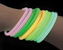 Glow in the Dark Rubber Bracelets (Dozen)
