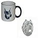 Mastiff Neapolitan Country Mug, Porcelain by Rosalinde (12 oz.)