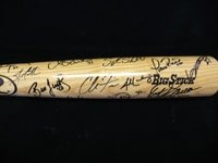 Angels, Los Angles (2009) Autographed/Hand Signed Big Stick Bat By the 2009 Los Angeles Angels Team
