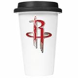 Houston Rockets - NBA 12oz Double Wall Tumbler with Silicone Lid