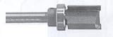 3016 CARBIDE-TIP 2 FLUTE TEMPLATE ROUTER BIT W/ BALL BEARING GUIDE 1-1/8 DIA X 1 CL X 1/2 SHANK