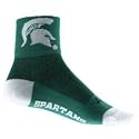 Sock Guy Michigan State Spartans Quarter Socks