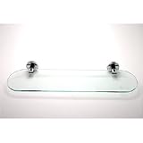 Bathroom Accessories Glass Shelves Polished Chrome