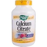 Nature's Way Calcium Citrate Complex, 250 Capsules