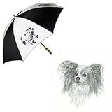 Papillon Umbrella by Porcelain by Rosalinde (60' Arc)