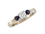 Dazhae 14K Gold Sapphire & Diamond Ring