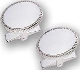 Dolan Bullock Silver Tone Cuff Links SCL-106
