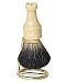 Omega Rook Pure Badger Shaving Brush & Stand- Chess Collection - Made in Germany - #6...